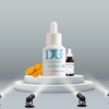 Vitamin C and Hyaluronic Acid Face Serum for Day and Night.